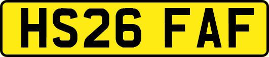 HS26FAF