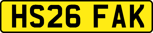 HS26FAK