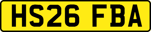 HS26FBA