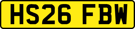 HS26FBW