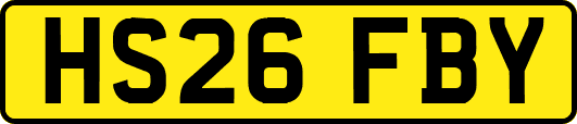 HS26FBY