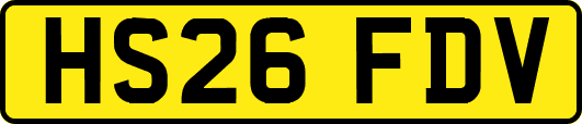 HS26FDV