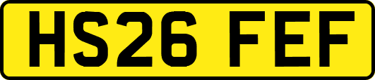 HS26FEF