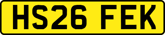 HS26FEK