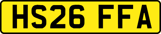 HS26FFA