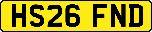 HS26FND