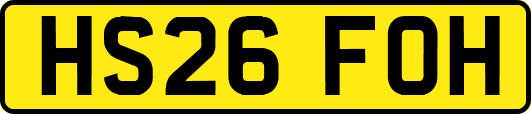 HS26FOH