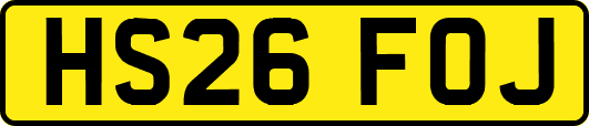 HS26FOJ