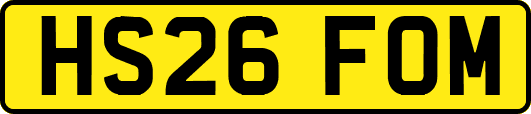 HS26FOM