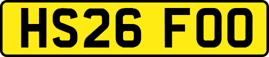 HS26FOO
