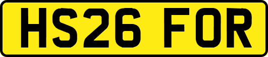 HS26FOR