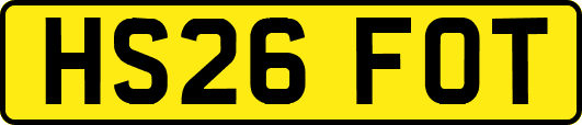 HS26FOT