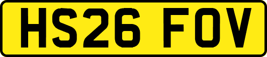 HS26FOV