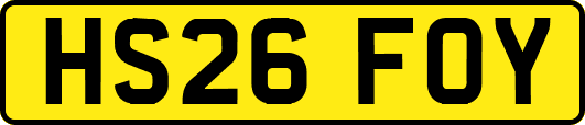 HS26FOY