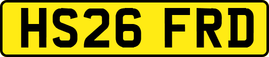 HS26FRD
