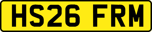 HS26FRM