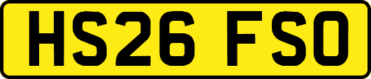 HS26FSO