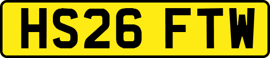 HS26FTW