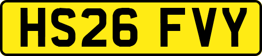 HS26FVY