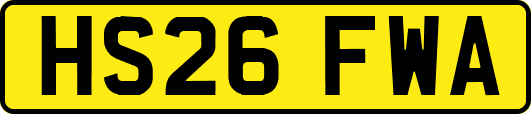 HS26FWA