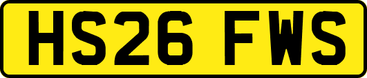 HS26FWS