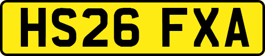 HS26FXA