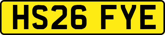 HS26FYE