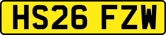 HS26FZW
