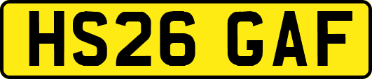 HS26GAF