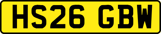 HS26GBW
