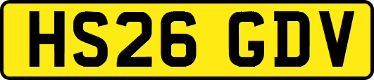 HS26GDV
