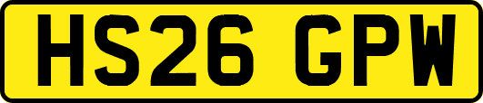 HS26GPW