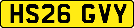 HS26GVY
