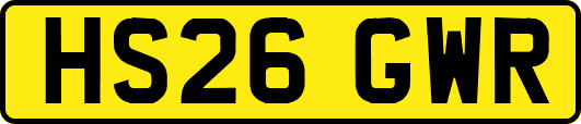 HS26GWR