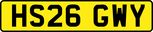 HS26GWY
