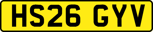 HS26GYV