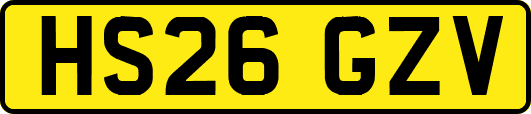 HS26GZV