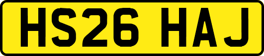HS26HAJ