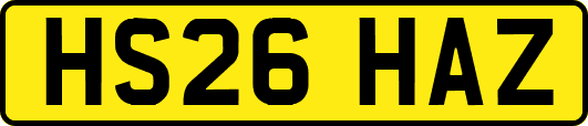 HS26HAZ
