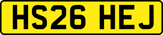 HS26HEJ