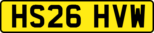 HS26HVW