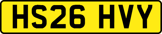 HS26HVY