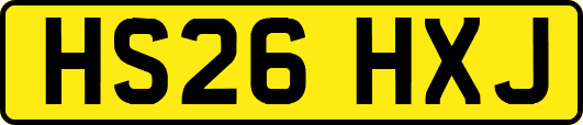 HS26HXJ