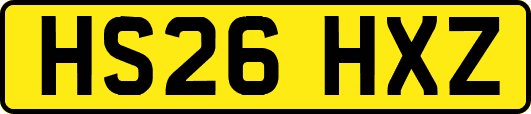 HS26HXZ