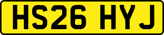 HS26HYJ