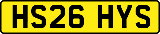 HS26HYS