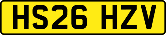 HS26HZV