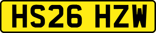 HS26HZW