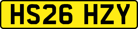 HS26HZY
