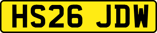 HS26JDW